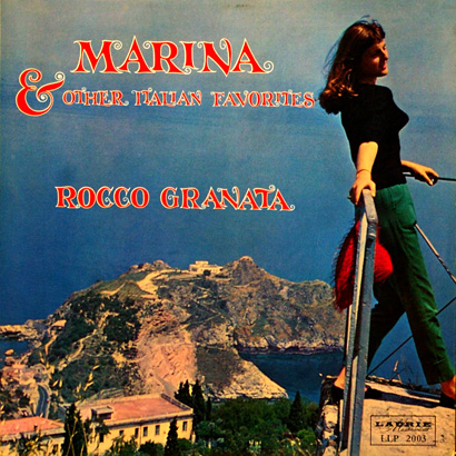 Sexy Marina Rocco Granata LP Cover