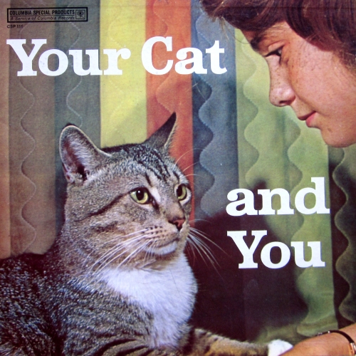 your cat and you CSP 111 vinyl record album cover with cat cover artwork